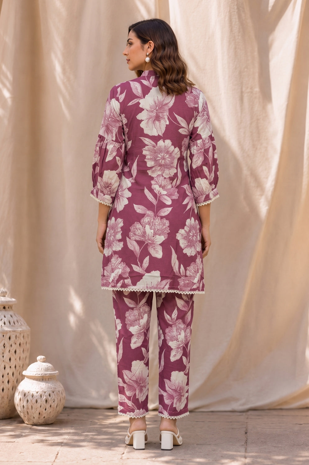 Viscose Rayon Floral Print Co-Ord Set