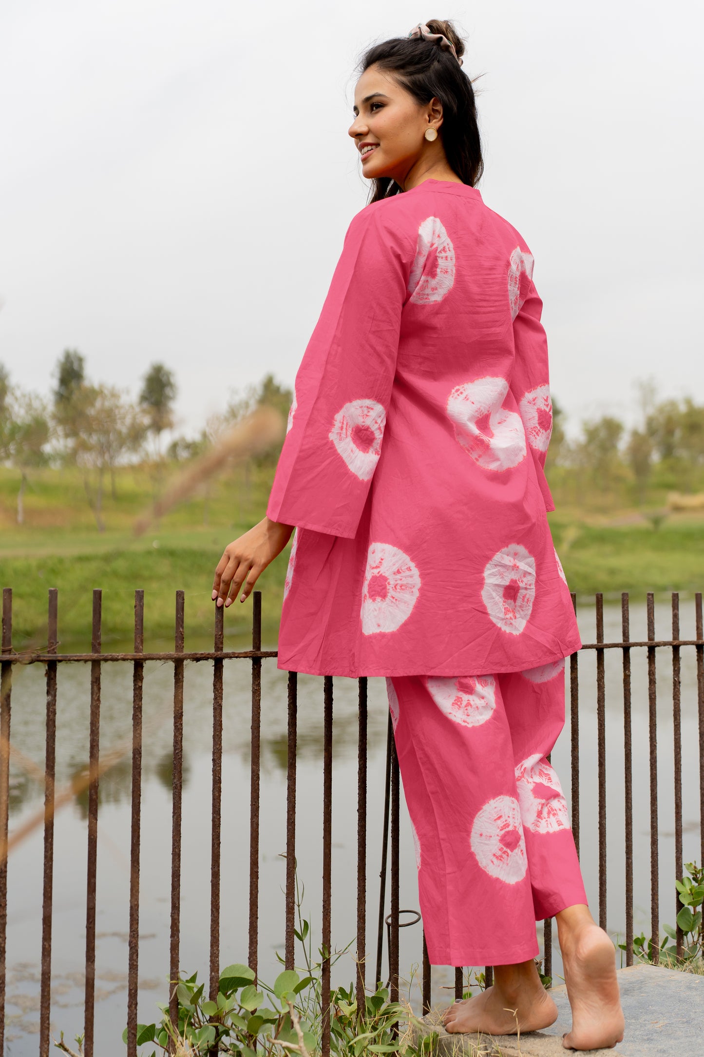 Latest Bandhani Print Co-ord Set