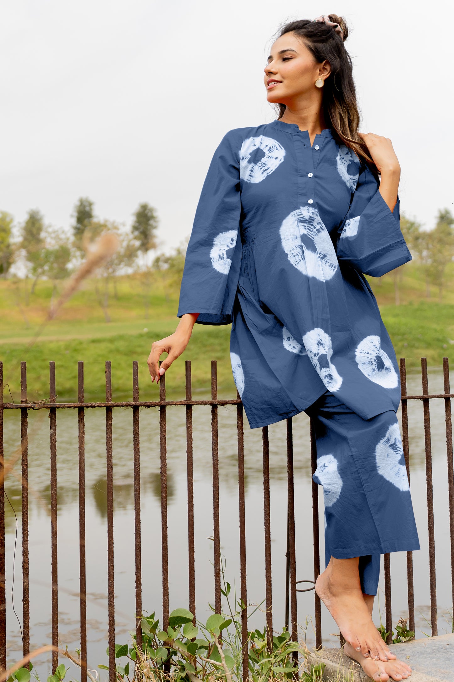 Latest Bandhani Print Co-ord Set