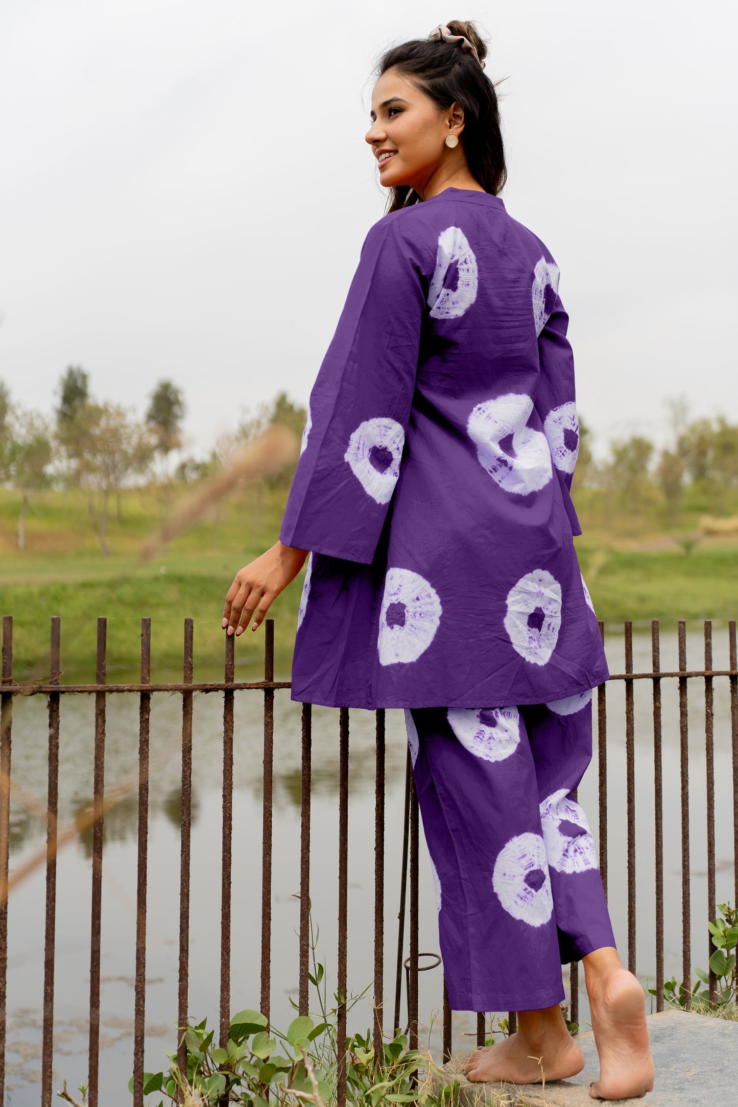 Latest Bandhani Print Co-ord Set