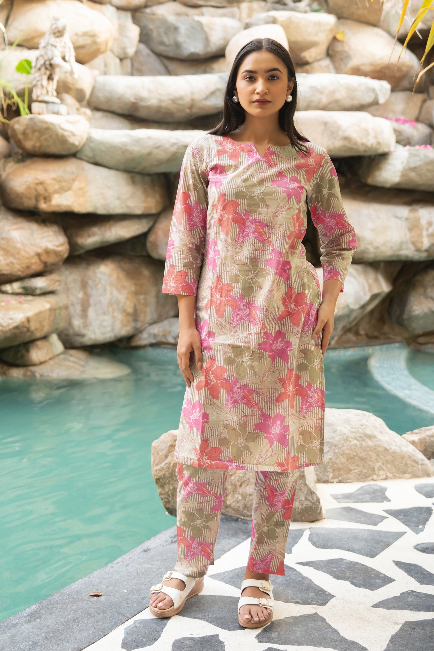 Trendy Floral printed Co-Ord Set