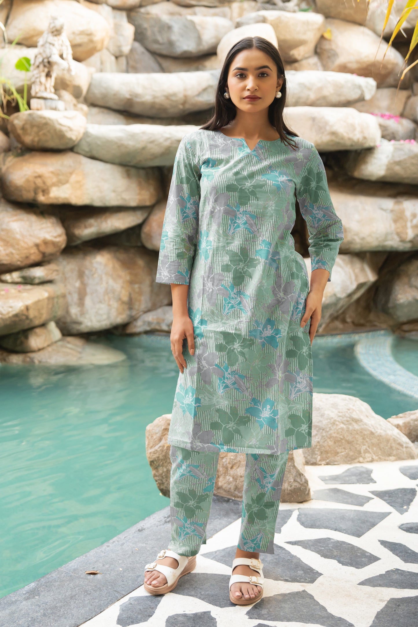 Trendy Floral printed Co-Ord Set