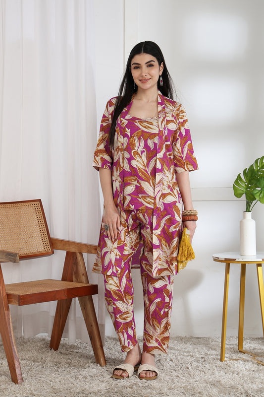 Floral Printed Co-Ords Set