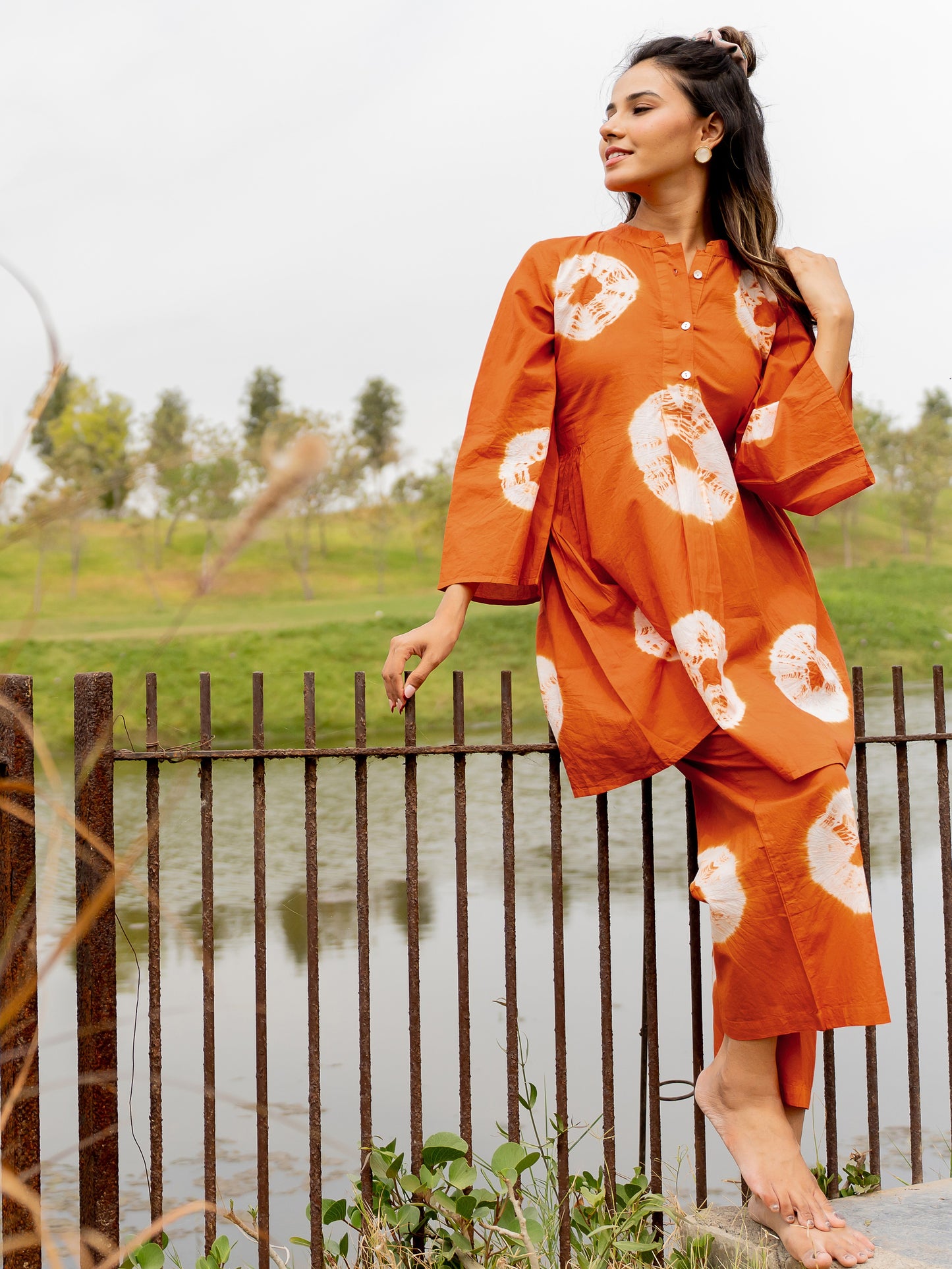 Latest Bandhani Print Co-ord Set