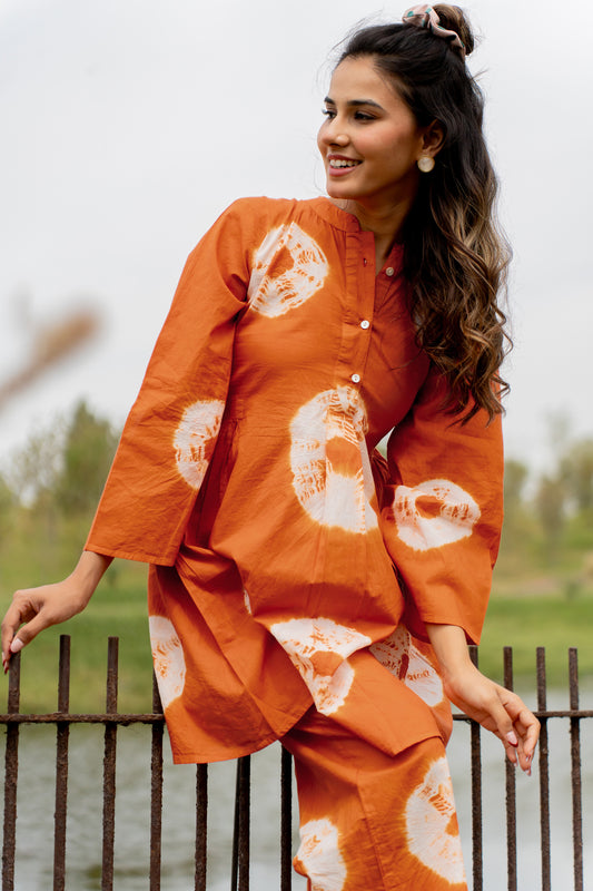 Latest Bandhani Print Co-ord Set