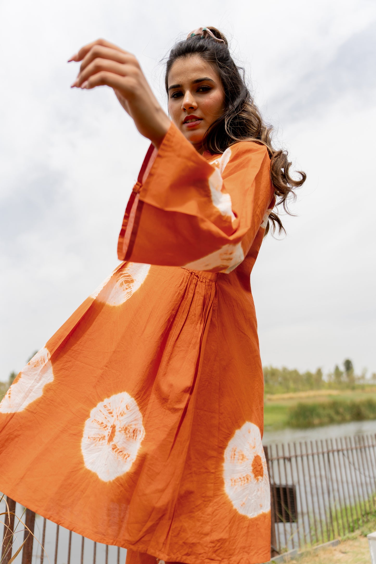 Latest Bandhani Print Co-ord Set