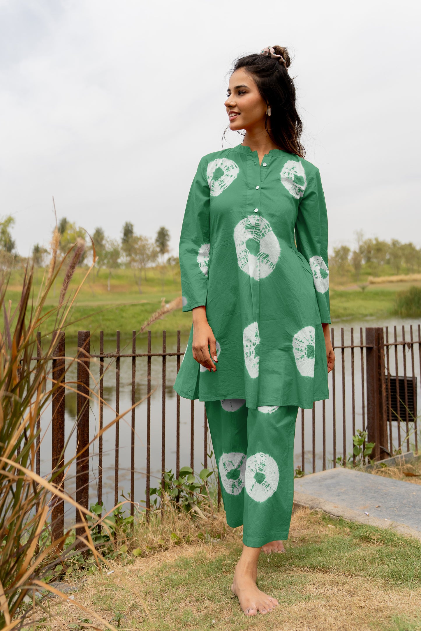 Latest Bandhani Print Co-ord Set