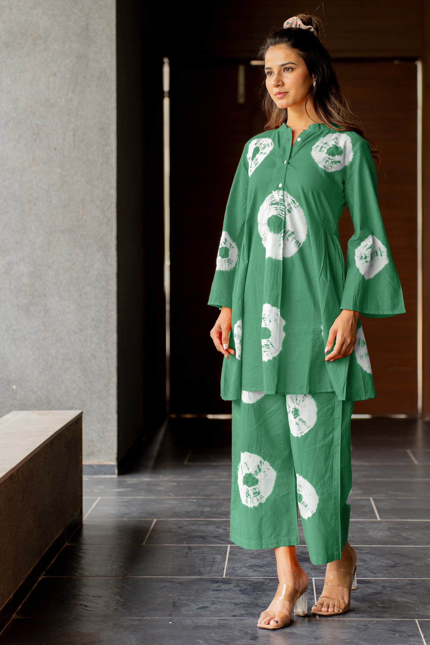 Latest Bandhani Print Co-ord Set