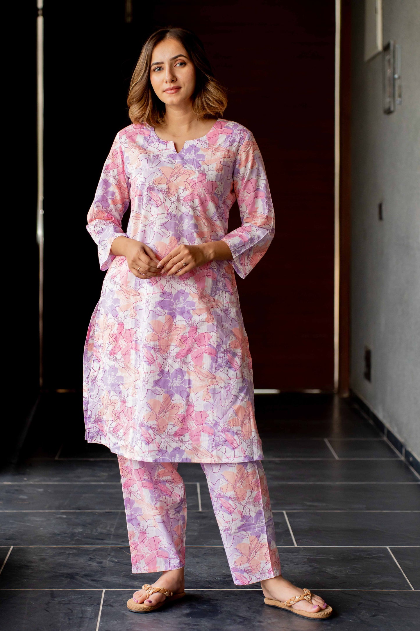 Trendy Floral printed Co-Ord Set