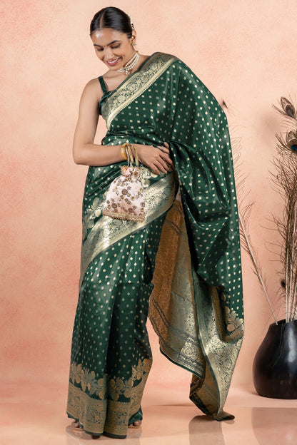 Golden Splendor Silk Saree