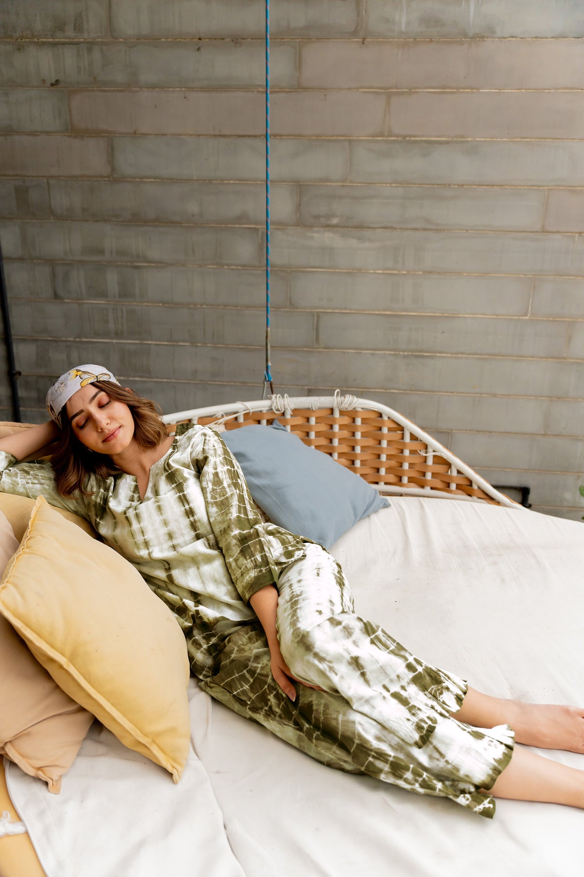Shibori Night Suit
