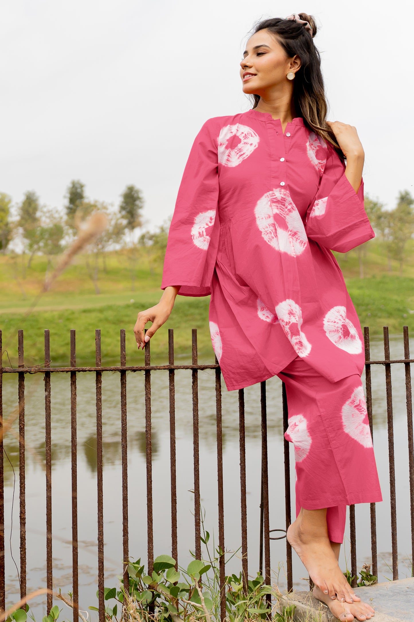 Latest Bandhani Print Co-ord Set