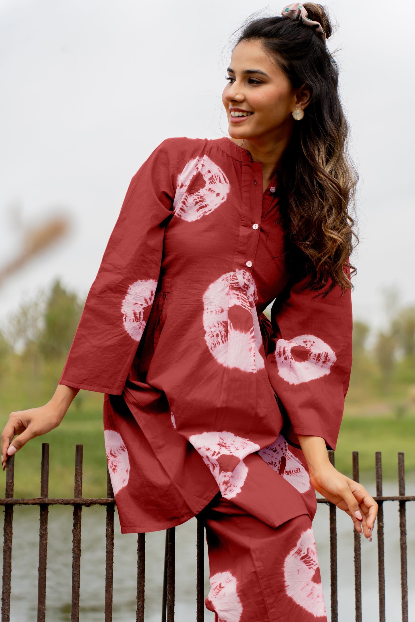Latest Bandhani Print Co-ord Set