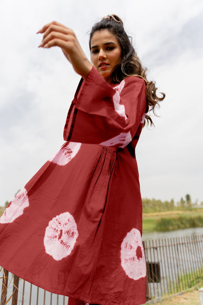 Latest Bandhani Print Co-ord Set