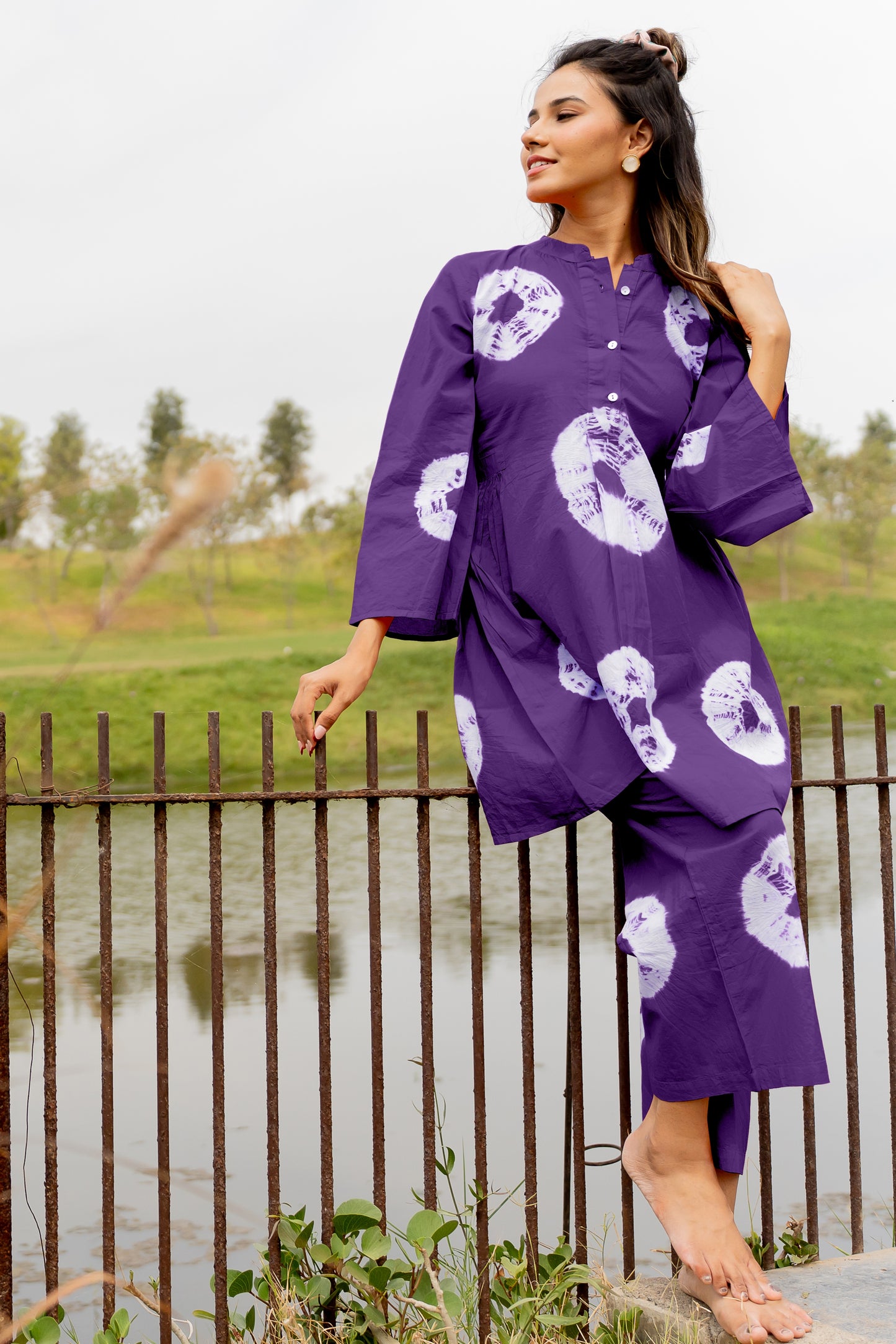 Latest Bandhani Print Co-ord Set