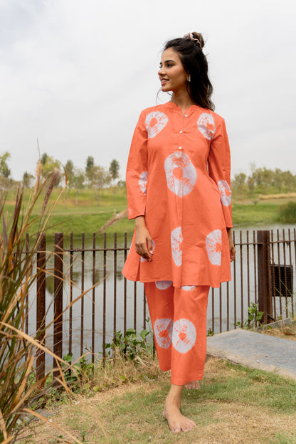 Latest Bandhani Print Co-ord Set
