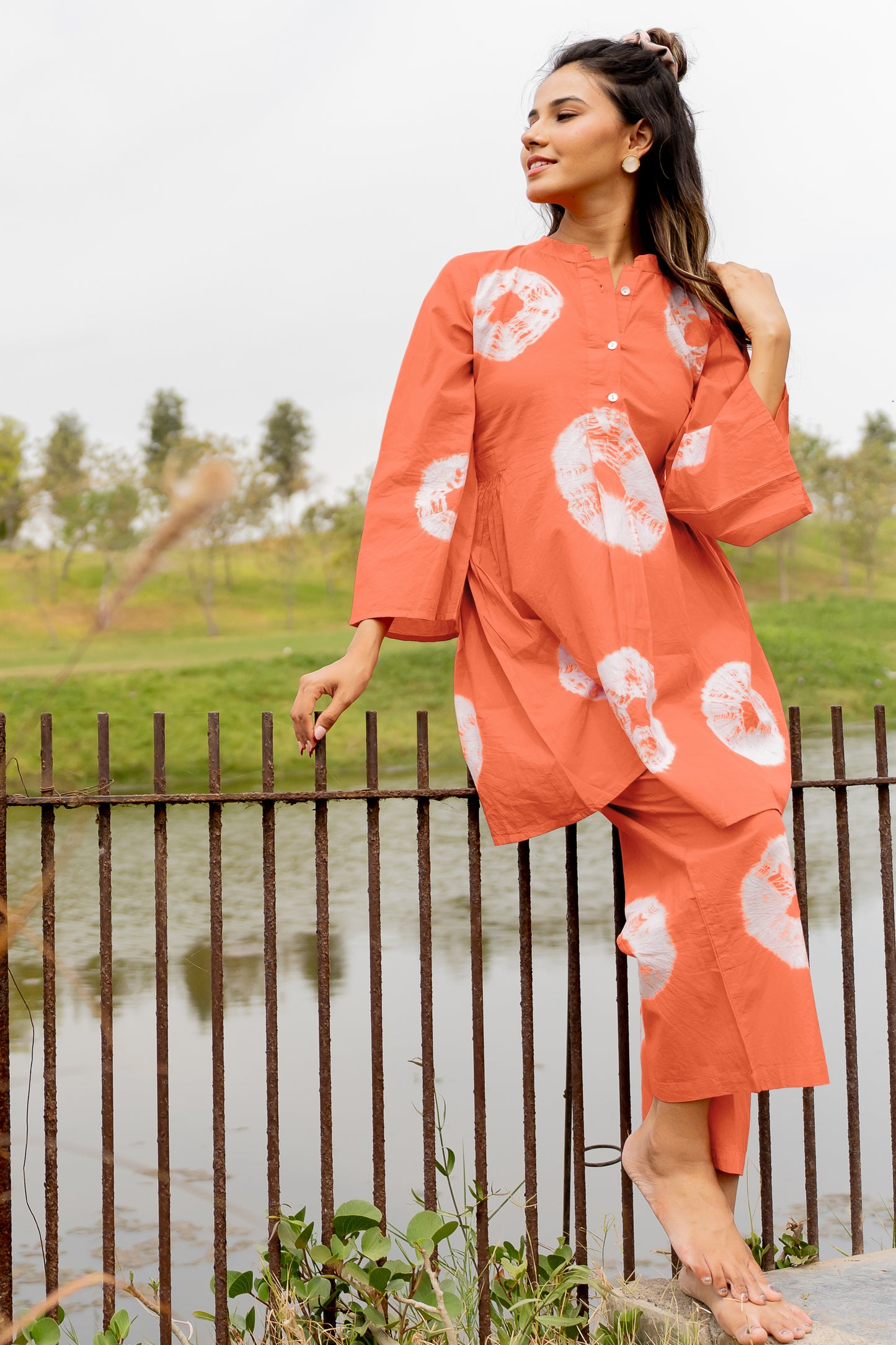 Latest Bandhani Print Co-ord Set