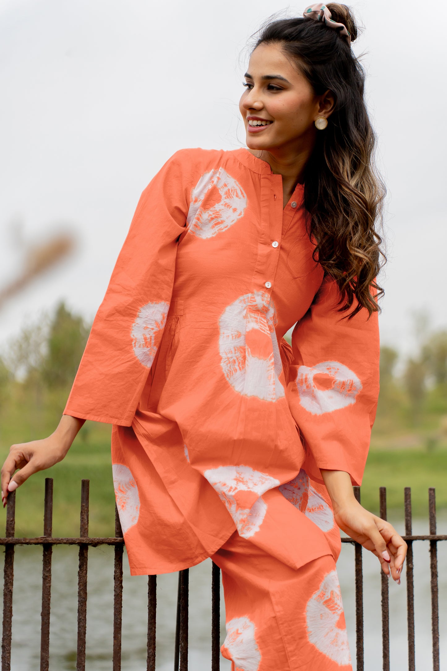 Latest Bandhani Print Co-ord Set