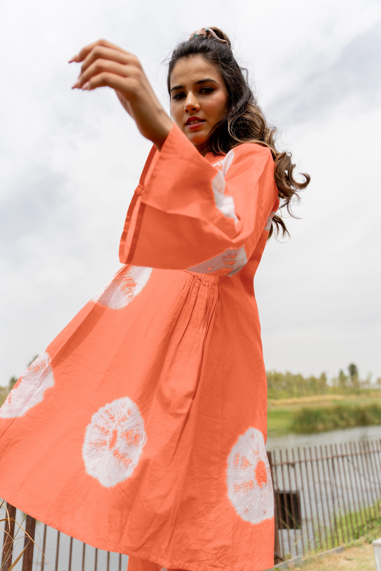Latest Bandhani Print Co-ord Set