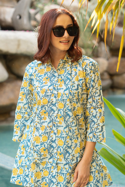Latest Floral Print Cotton Co-ord Set