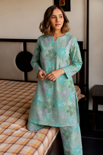 Trendy Floral printed Co-Ord Set