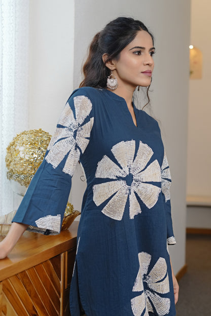 Fancy Shibori Printed Cotton Co-Ords Set