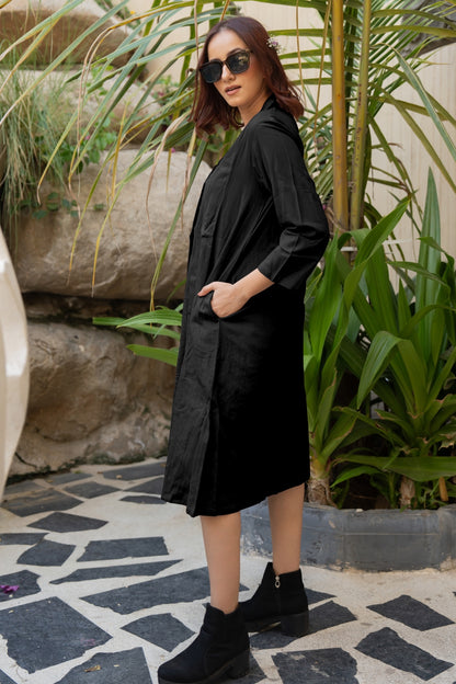 Flawless Hand Embroidery Soft Cotton Dress With Spaghetti