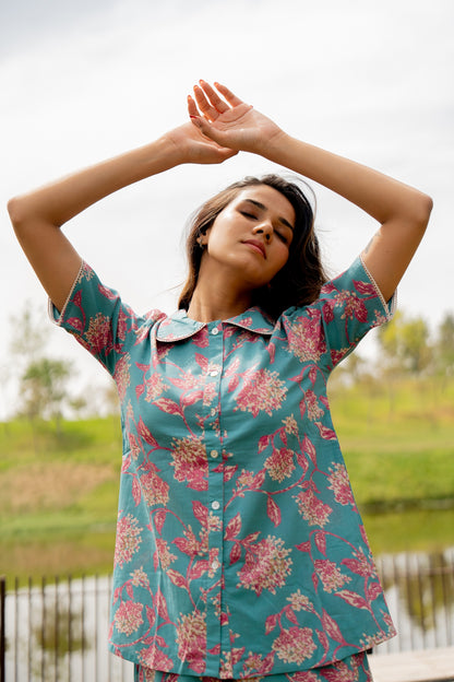 Dreamy flower Night Suit Set