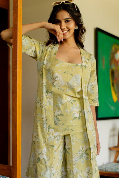 Dreamy Floral Printed Co-Ords