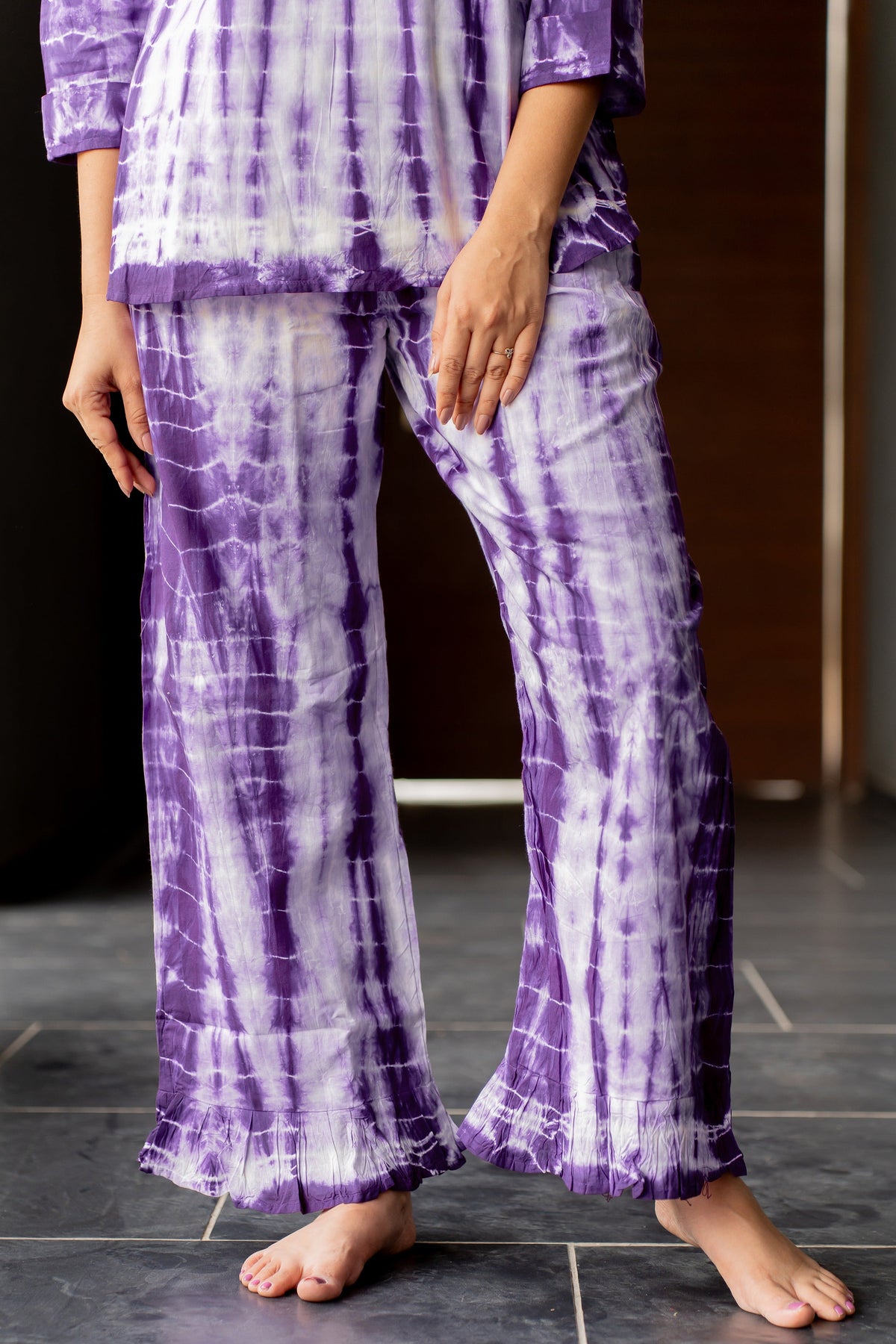 Shibori Night Suit