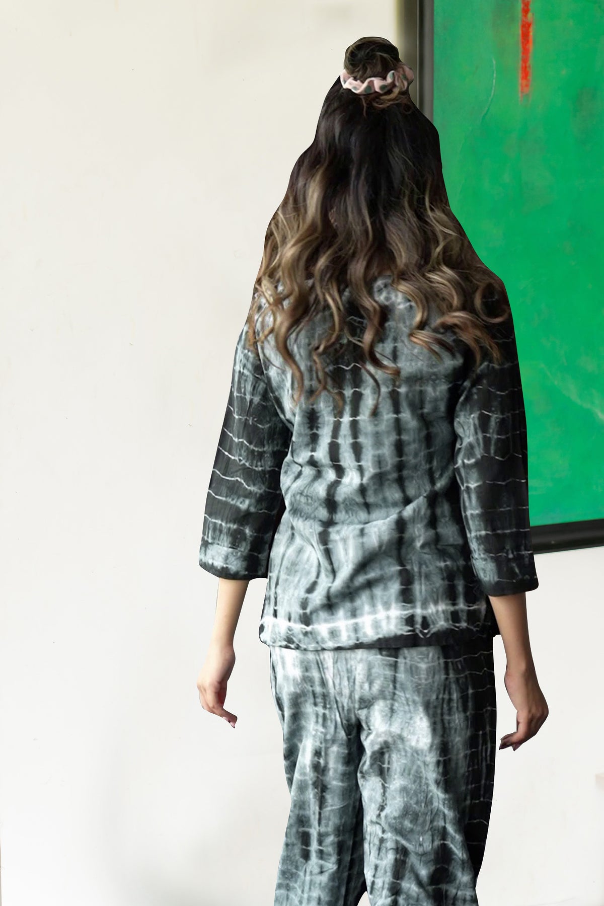 Shibori Night Suit