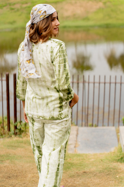 Shibori Night Suit